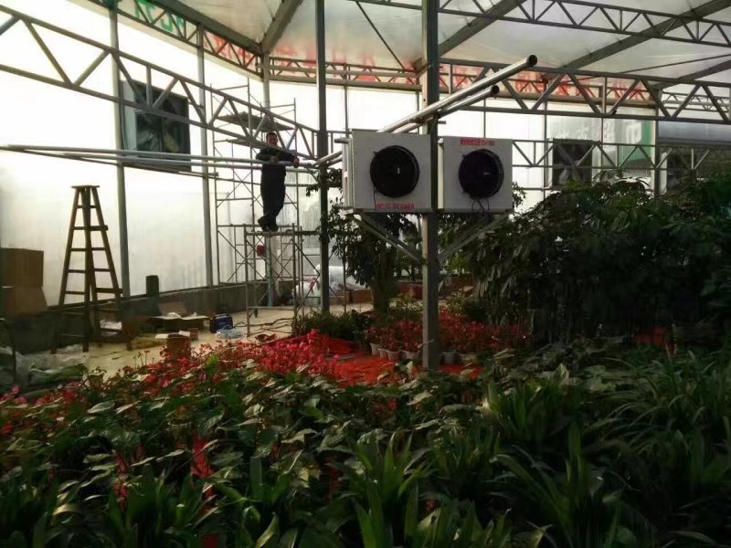 种植加温铜管暖风机温室大棚