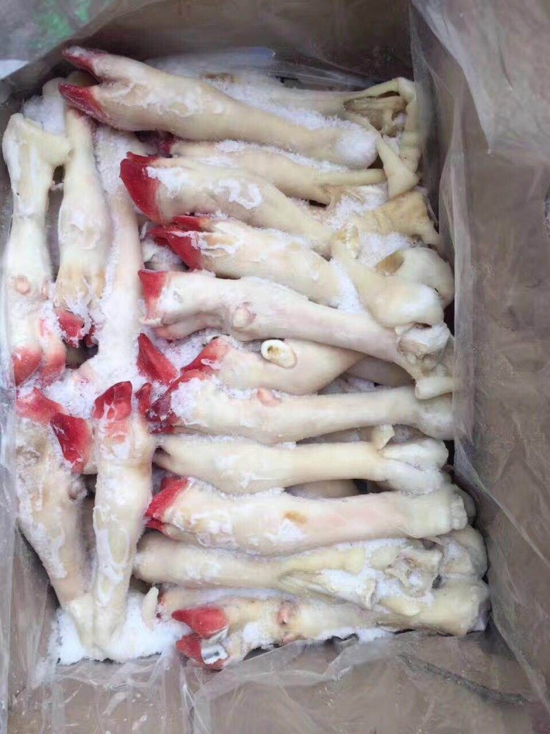 【精品】山东水退不抽筋育肥羊蹄，净重无冰纯干货