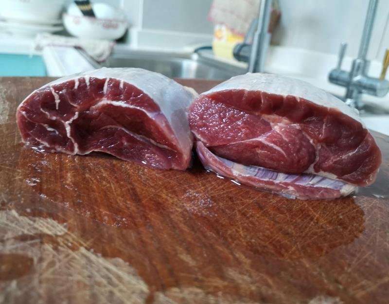 包邮新鲜速冻黄牛腱子肉调理冷冻牛肉有正规检测报告