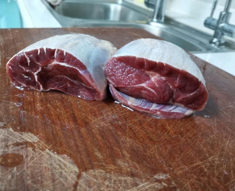包邮新鲜速冻黄牛腱子肉调理冷冻牛肉有正规检测报告