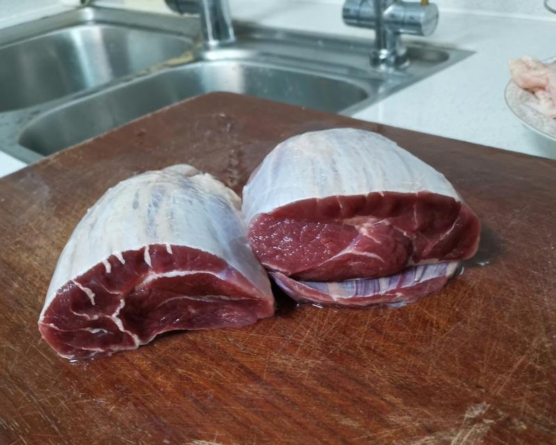包邮新鲜速冻黄牛腱子肉调理冷冻牛肉有正规检测报告