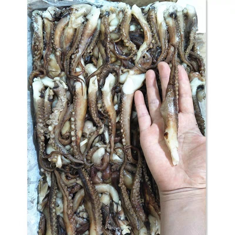 冷冻鱿鱼须秘鲁单腿蹦鱿鱼脚串商用铁板烧烤食材16斤海鲜