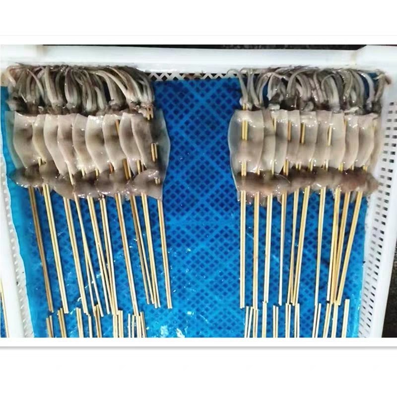 50g鱿鱼板串冷冻鱿鱼片铁板鱿鱼板烧烤商用海鲜小串包邮