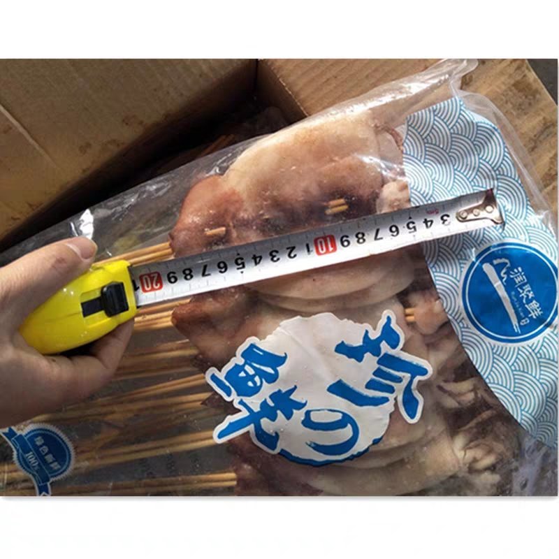冷冻新鱿鱼板串70g*100串烧烤铁板鱿鱼块海鲜小串商用