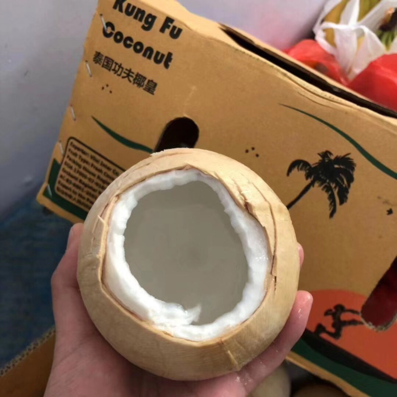 泰国椰皇，个头大，汁水足，清澈香甜，奶香味浓，价格实惠