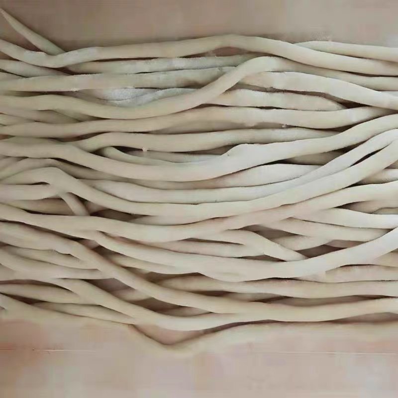 山西岚县美食莜面圪姜姜圪尖尖土豆泥圪姜姜纯手工制作无添加