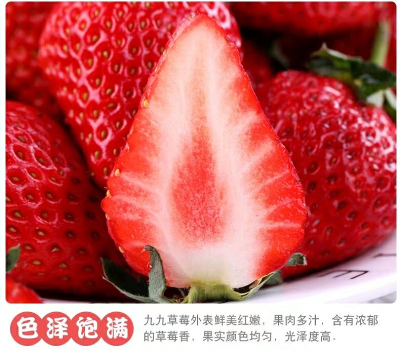 红颜奶油草莓