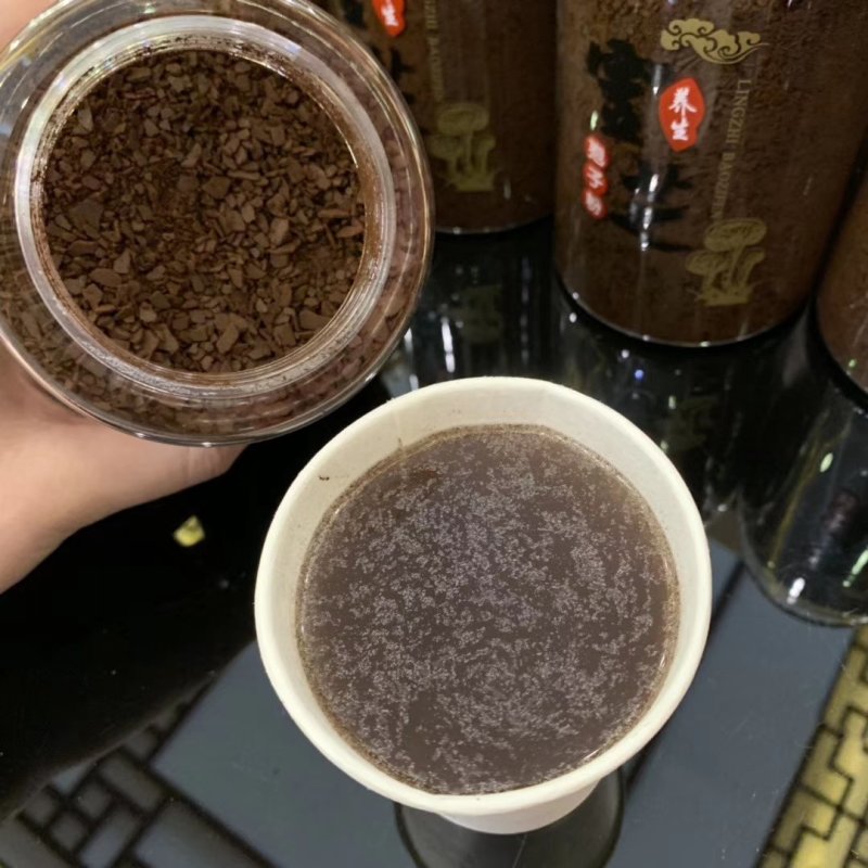 长白山君芝草有机灵芝孢子粉正规手续微供货源产地直销