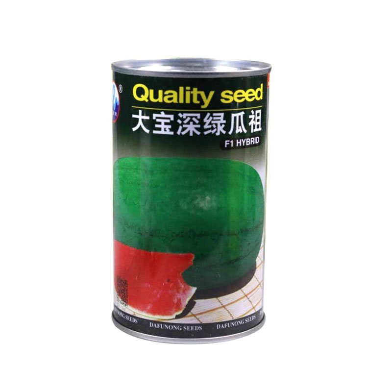 特大绿皮西瓜种子深绿瓜祖高产巨宝瓜种红瓤少籽皮薄耐裂春季