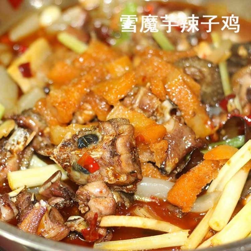 正宗农家纯手工魔芋豆腐传统工艺略阳特产包邮