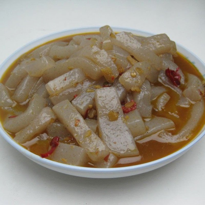 正宗农家纯手工魔芋豆腐传统工艺略阳特产包邮