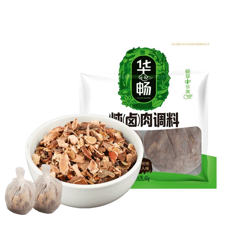 华畅40g袋装炖卤鸡肉鱼牛羊排骨五香家庭商用卤菜烧炖卤水