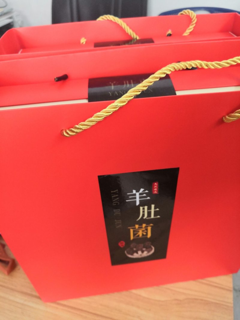 去柄羊肚菌干货野生菌羊肚蘑菇干品100克一袋包邮