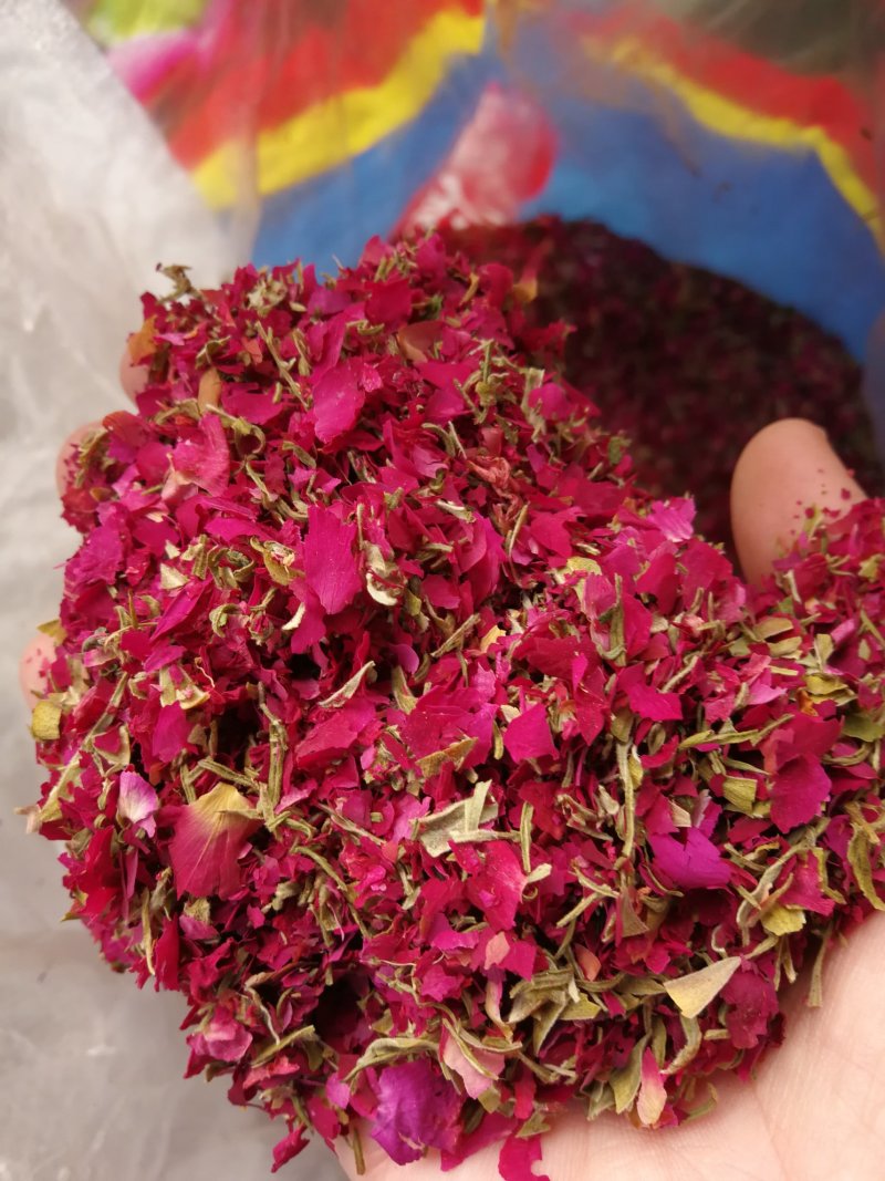玫瑰花茶玫瑰花瓣玫瑰花碎玫瑰花干可泡茶可做鲜花饼