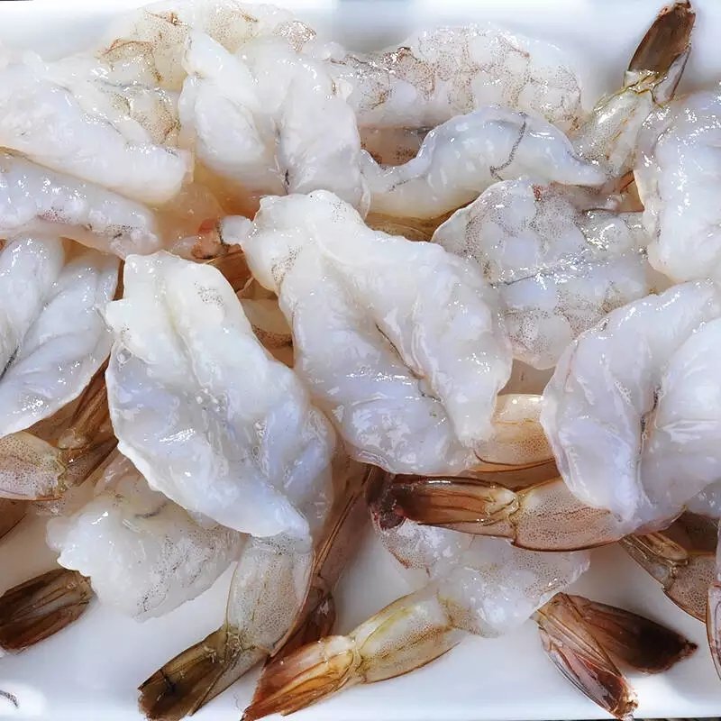 新鲜冷冻开背蝴蝶虾牡丹虾仁火锅油炸水煮汉青虾去头剔肠
