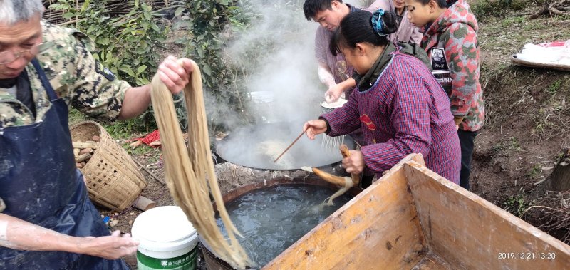 纯正手工红薯粉条