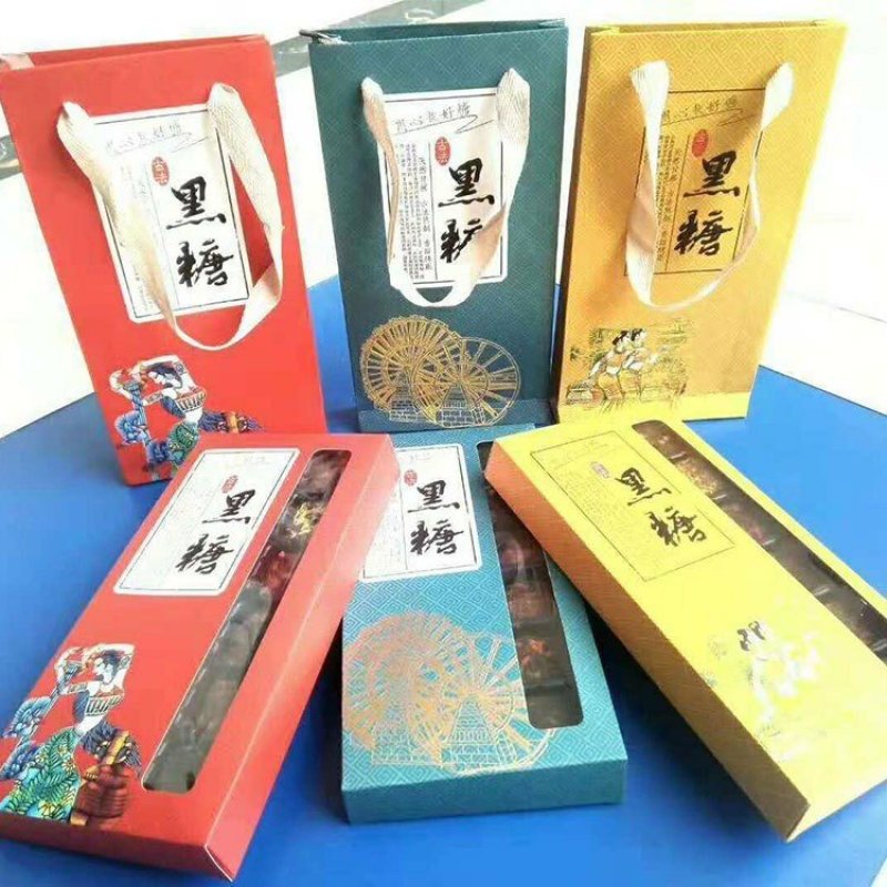正宗云南古法姜茶玫瑰黑糖姜汁手工土红糖块纯甘蔗老红糖调理