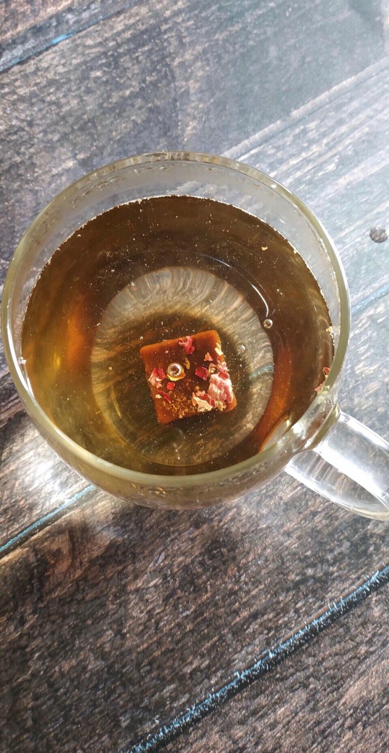 正宗云南古法姜茶玫瑰黑糖姜汁手工土红糖块纯甘蔗老红糖调理