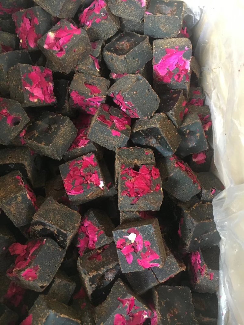 正宗云南古法姜茶玫瑰黑糖姜汁手工土红糖块纯甘蔗老红糖调理