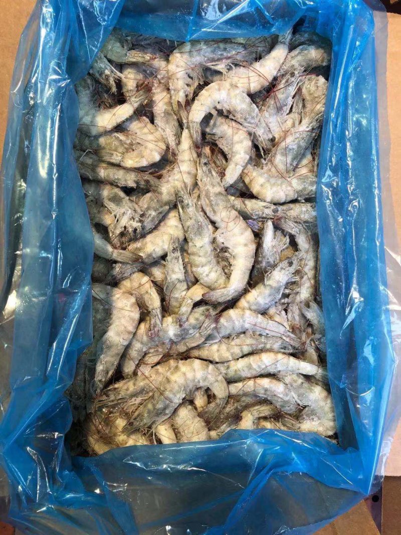 散装盐冻大虾，适合饭店超市和市场散卖