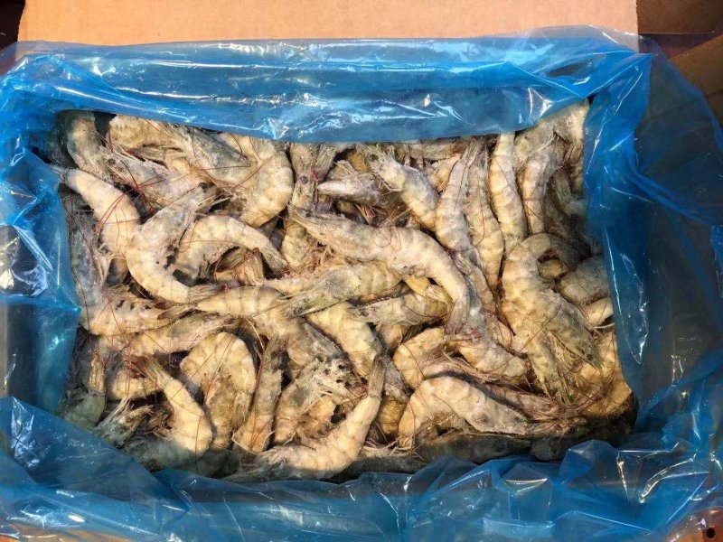 散装盐冻大虾，适合饭店超市和市场散卖