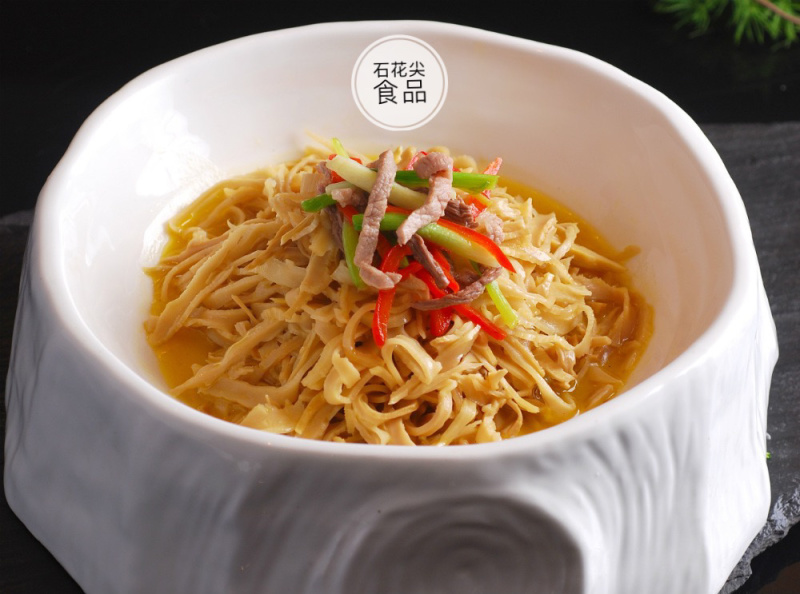 石花尖炭烤笋丝厂家供应酒店特色菜笋丝笋片笋尖