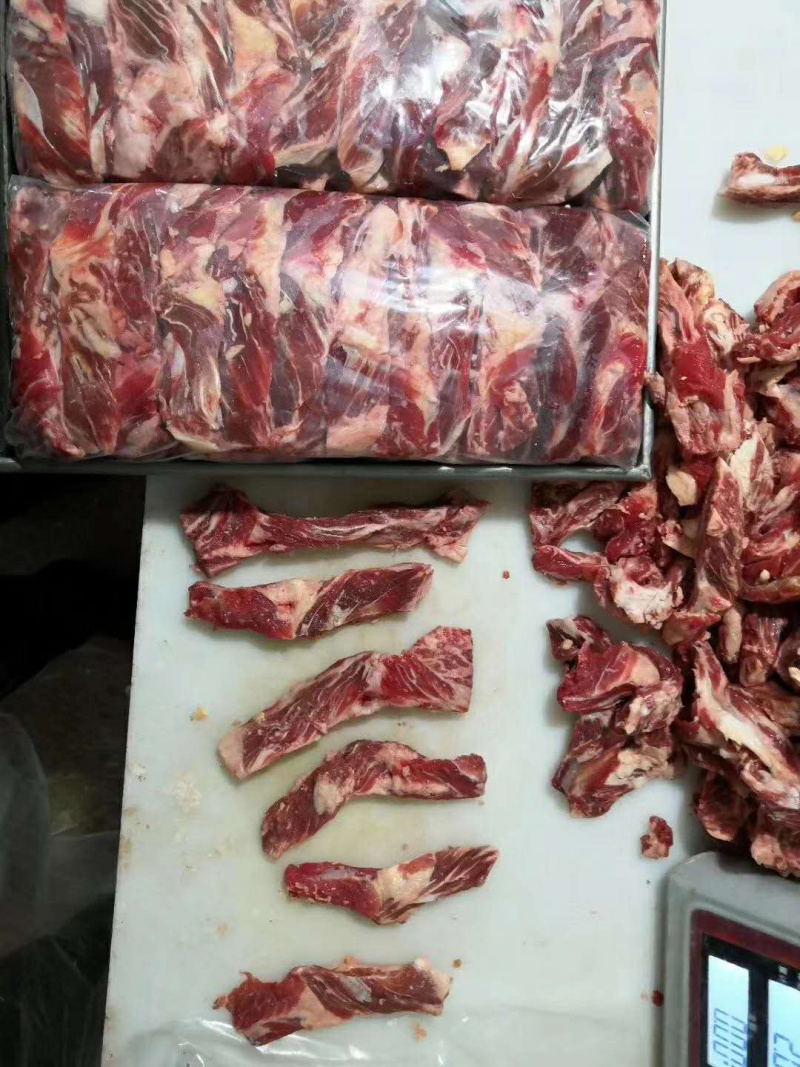 牛肋条肉，牛腹肉纯干货，腹肉肋条，可做小包装