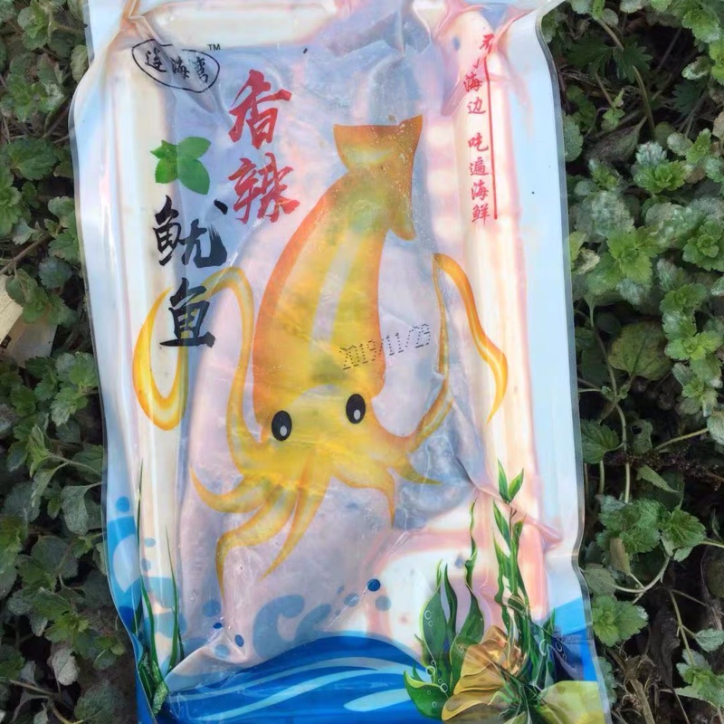 熟食大鱿鱼香辣大鱿鱼开袋即食