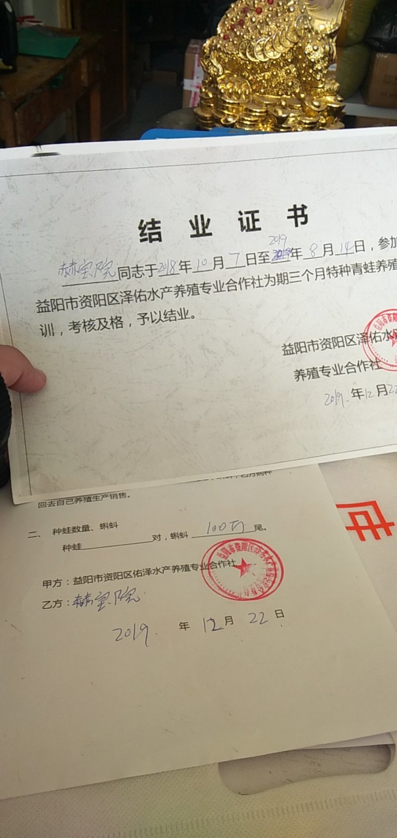 黑斑蛙技术交流，回收商品，证件复印件申请