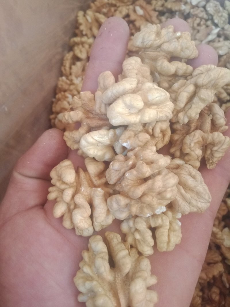 核桃仁，今年新鲜的，原色，原味儿，自然没加工