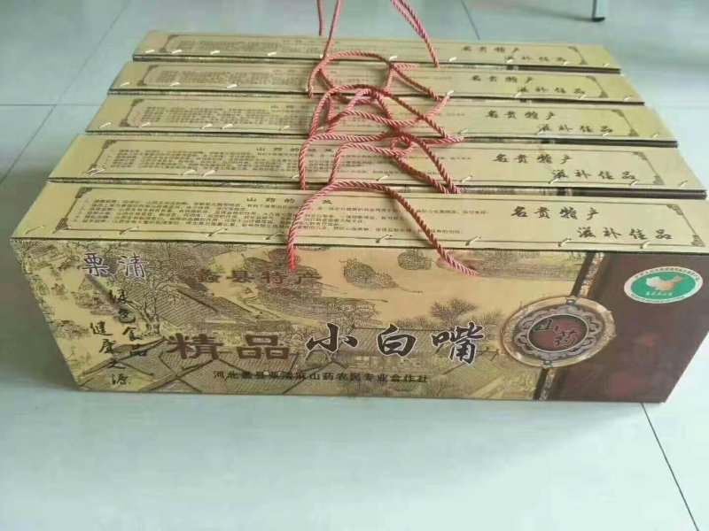 一件代发，精品小白嘴山药，礼盒装正宗送礼优选
