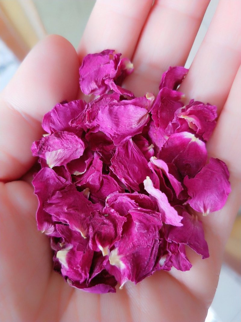 平阴食用玫瑰干花瓣花瓣碎干玫瑰花干花茶阿胶糕糕点