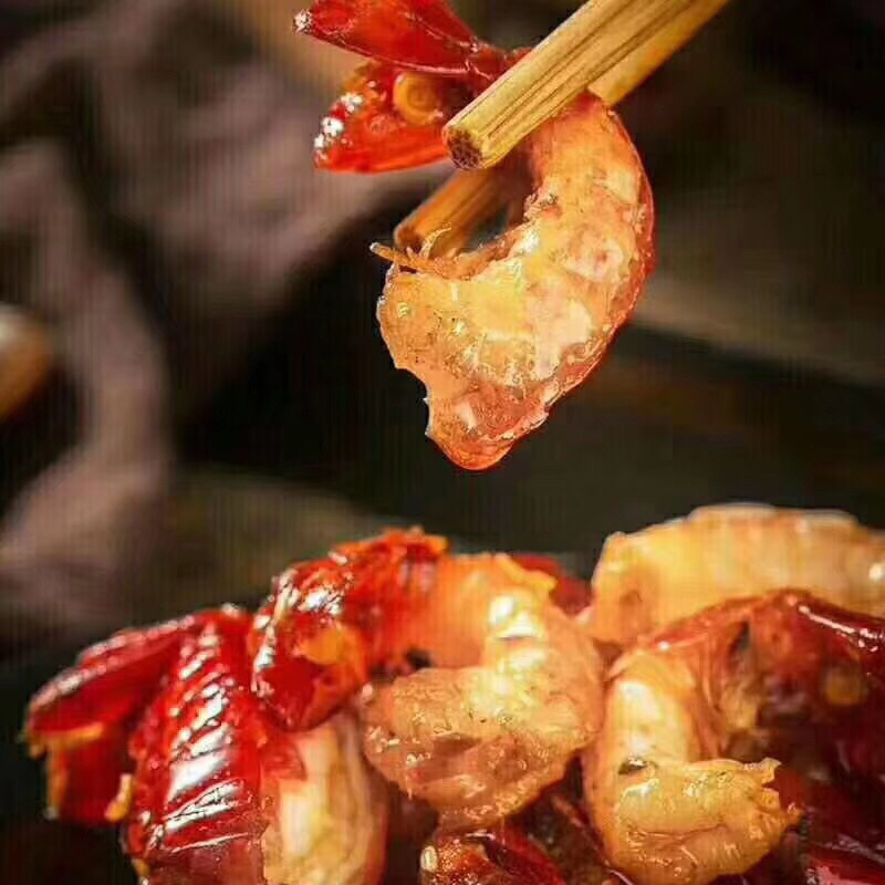 熟食香辣龙虾尾，香辣龙虾尾