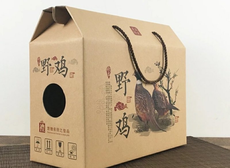 活鸡盒子土鸡包装野鸡包装箱鸭子礼盒活鸡包装盒