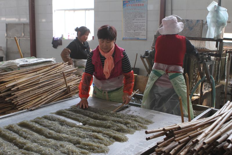 红薯粉条正宗农家纯手工地瓜粉条酸辣粉火锅粉丝