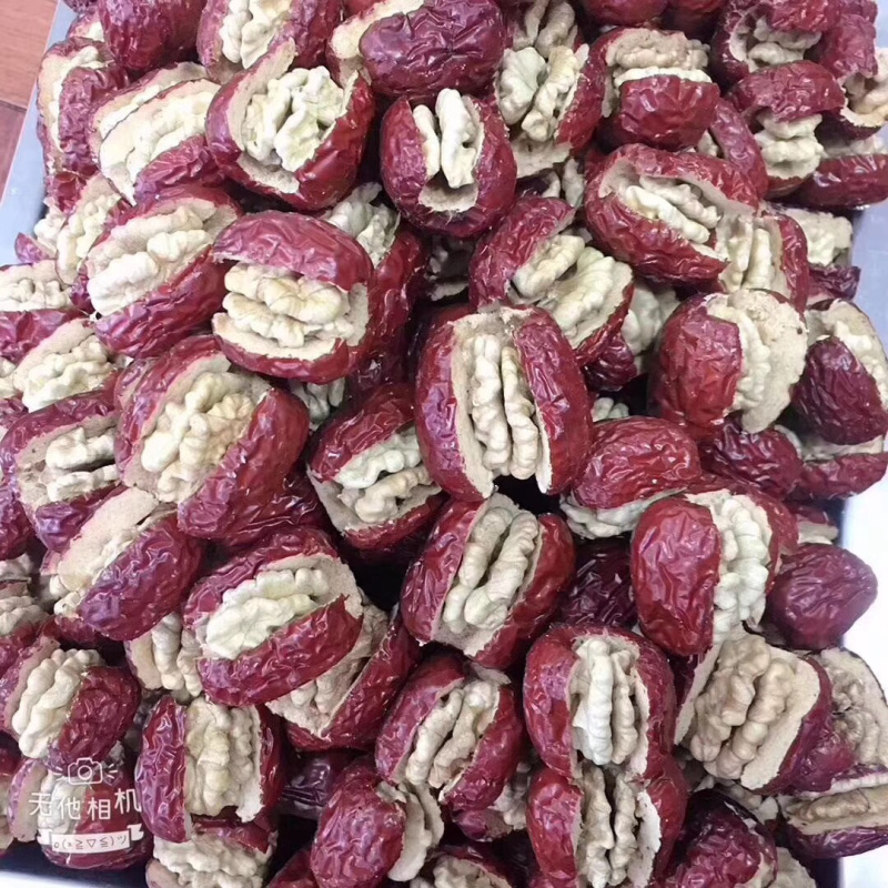 ｛红枣夹核桃｝纯手工制作可批量可零售量大从优【包邮】