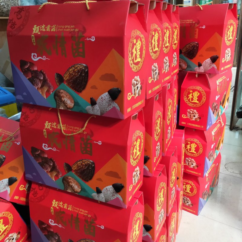 野生菌，山珍礼品盒，上百品种可选，送礼佳品