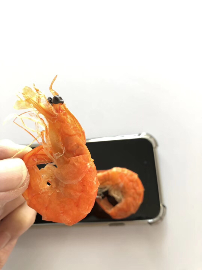 农村人自家养殖制作优质即食微波烤软虾干量大规格全