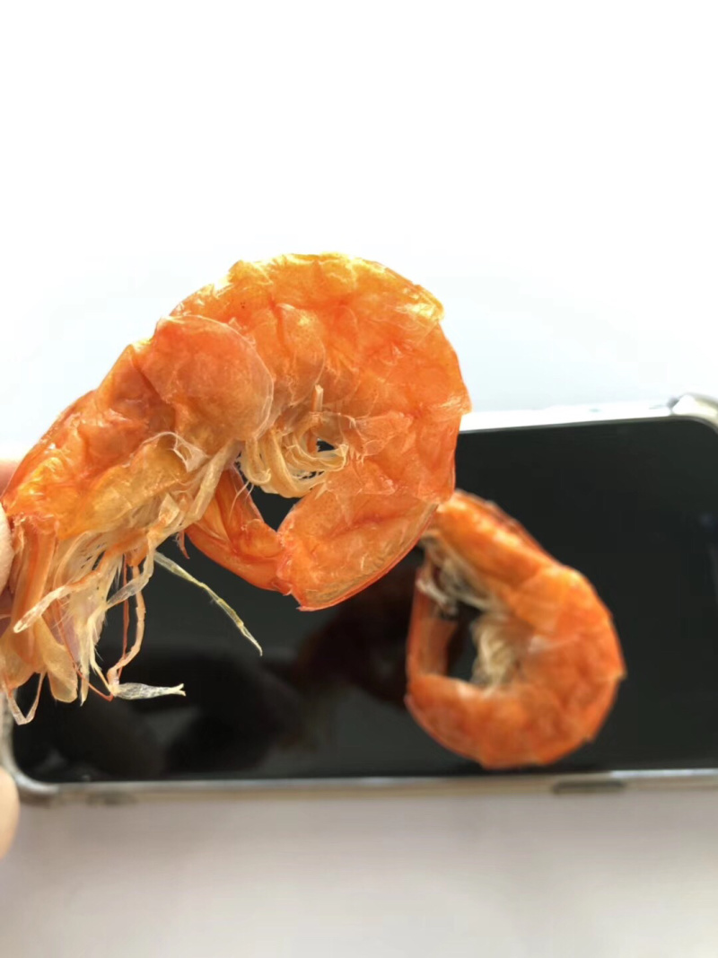 农村人自家养殖制作优质即食微波烤软虾干量大规格全