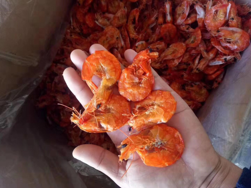农村人自家养殖制作优质即食微波烤软虾干量大规格全