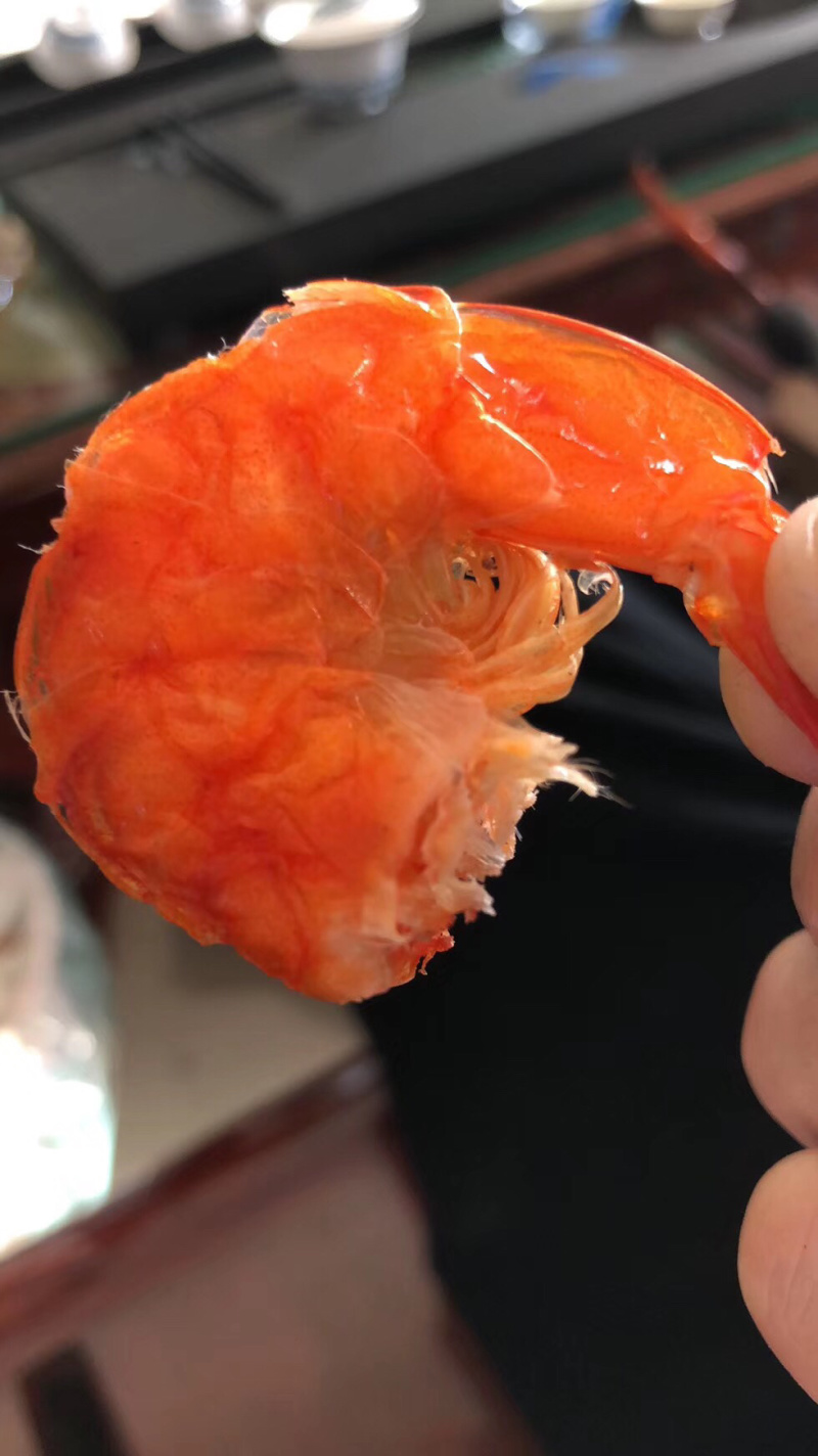 农村人自家养殖制作优质即食微波烤软虾干量大规格全