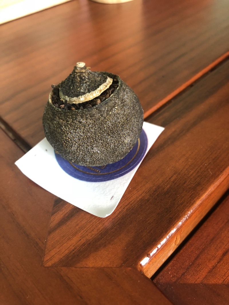 新会原产地小青柑陈皮普洱茶熟茶