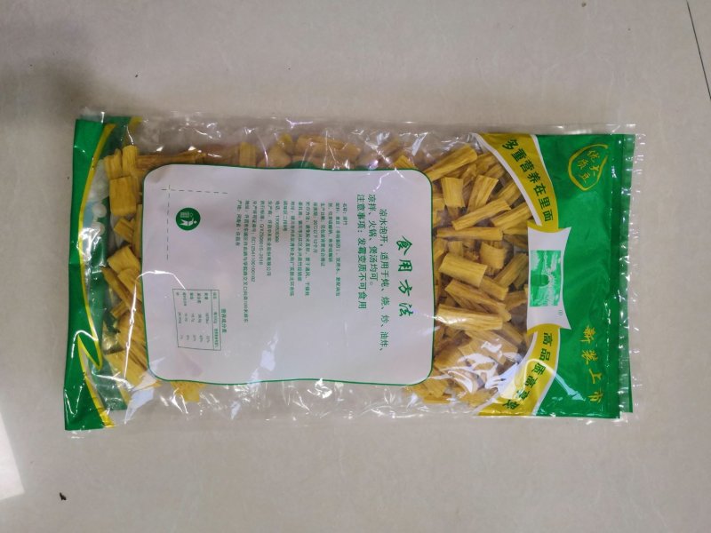 腐竹批发许昌精品腐竹350g/袋货量充足