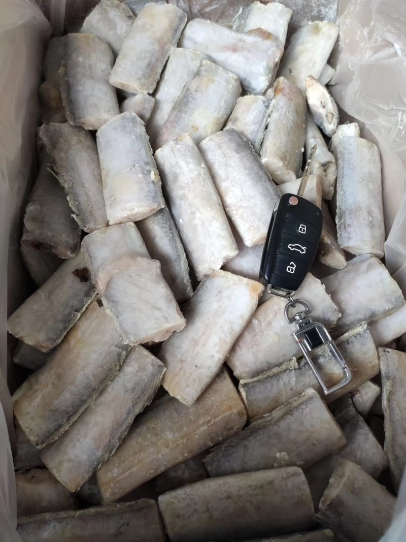 带鱼段，少量保护冰衣，商超专供