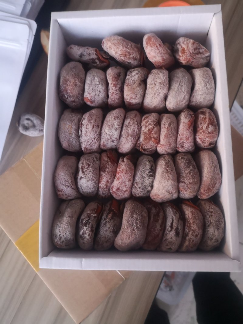 柿饼霜降流心独立包装吊干农家自制出口特级胜柿子饼富