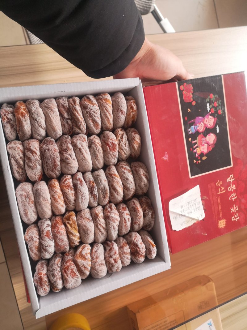 柿饼霜降流心独立包装吊干农家自制出口特级胜柿子饼富