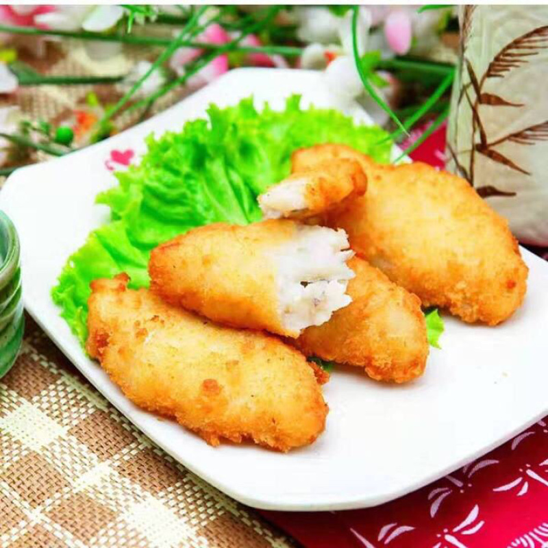 《舌尖美食》深海鳕鱼排，批发零售每盒十片