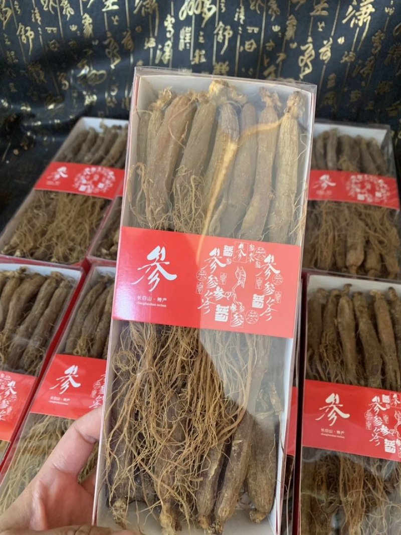 无糖红参精品包装有糖无糖均可
