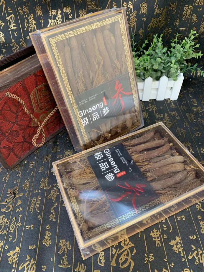 无糖红参精品包装有糖无糖均可