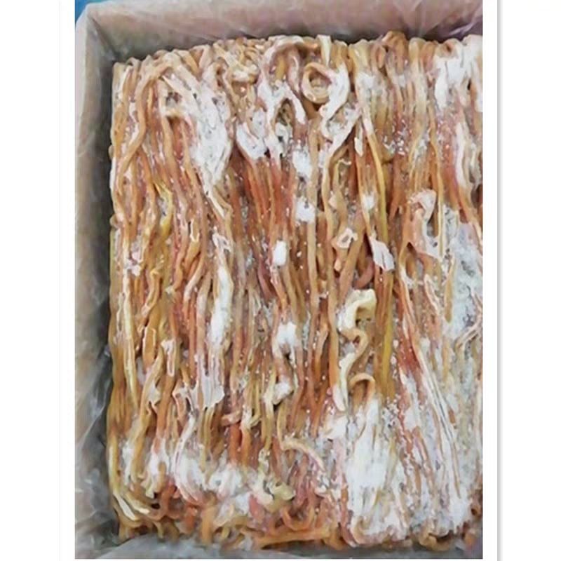 新鲜冷冻熟鸭肠烫鸭肠切开去油无冰20斤铁板鸭肠卤味肠商用